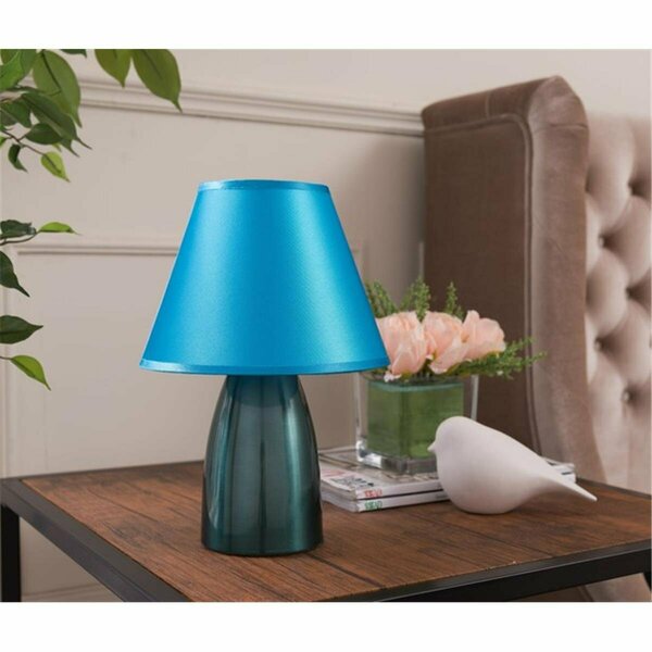Brillantina Table Lamp - Blue, 11.5 x 8 x 8 in. BR2589318